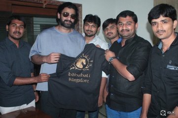 Karnataka Fans Meets Prabhas